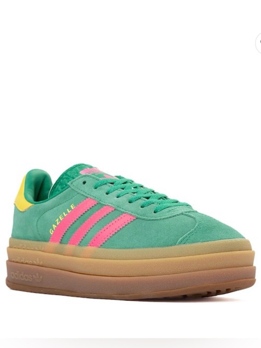 Adidas Gazelle green and pink Sneakers - Picture 3 of 5